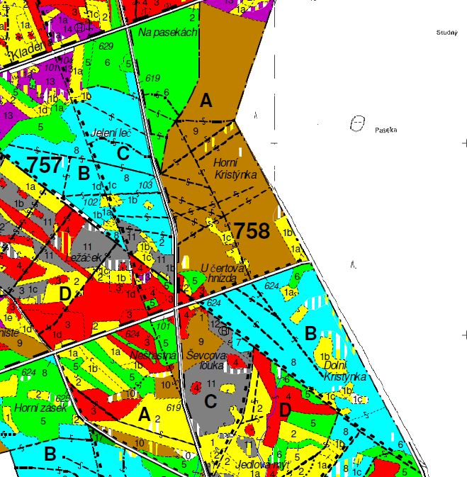 lesnicka mapa U Certova hnizda